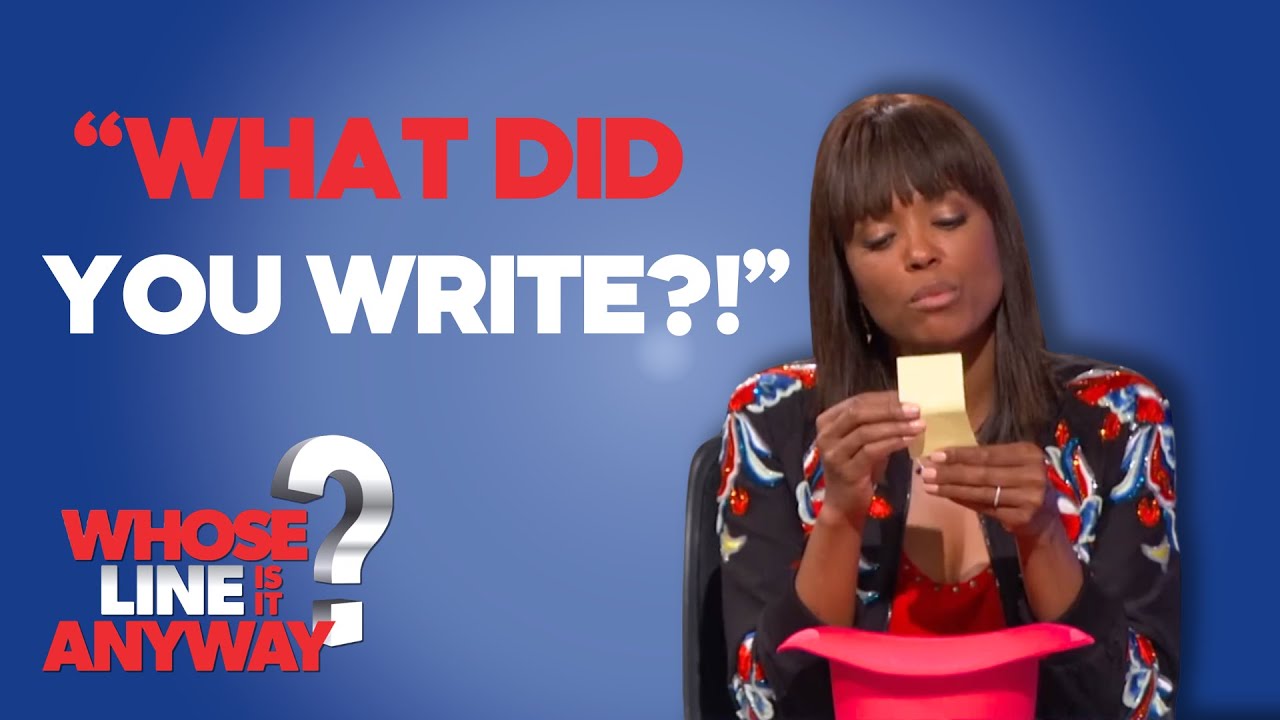Aisha is DONE! | Scenes From a Hat! | Whose Line Is It Anyway?