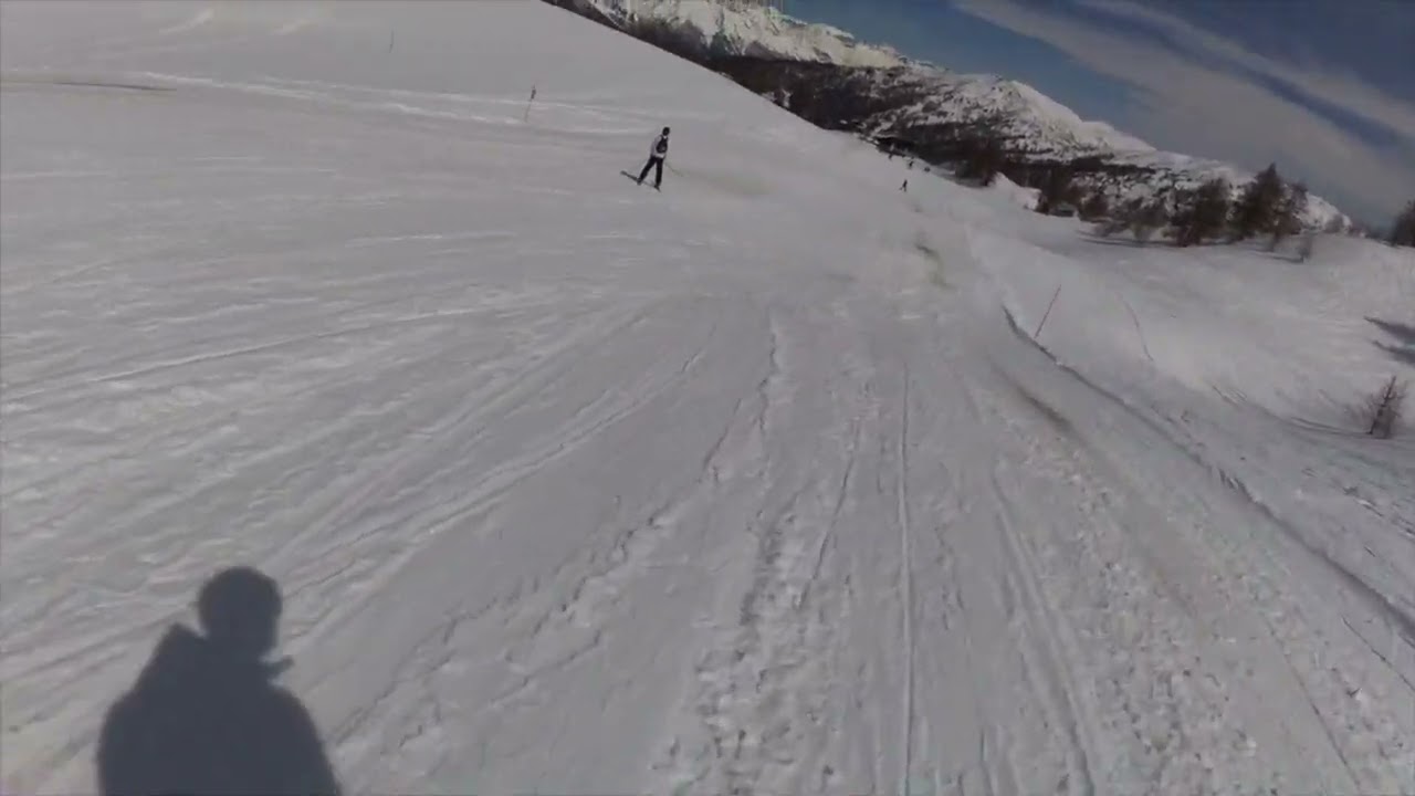 Rocce Nere Chairlift back to Sportinia    HD 720p