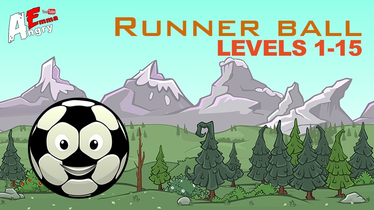 Runner ball, bounce wisely! - Levels 1-15 / Gameplay Walkthrough (Android, iOS)