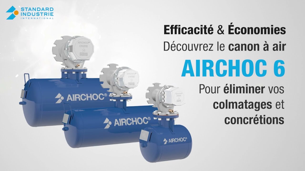 AIRCHOC, élimination de vos problèmes de colmatages et concrétions