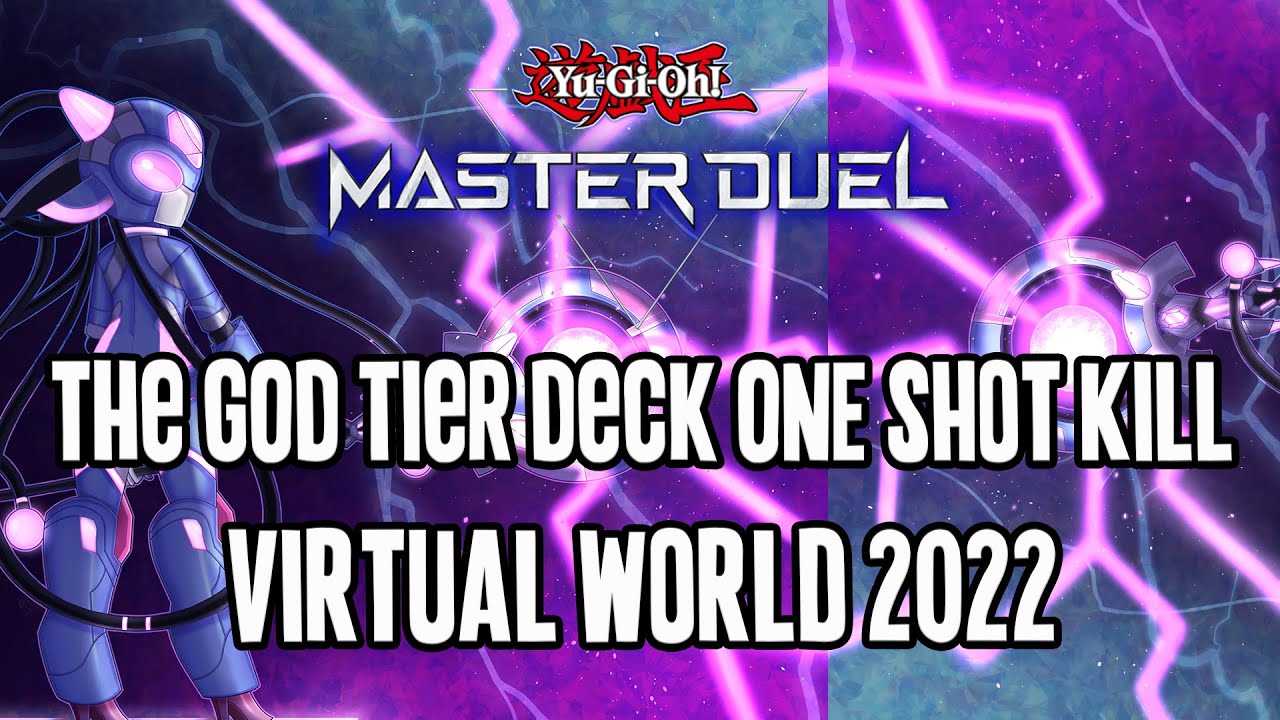 THE GOD TIER !! 1 SHOT KILL Virtual World Deck!! - Yu-Gi-Oh Master Duel - Easy Win on Ranked Duel.