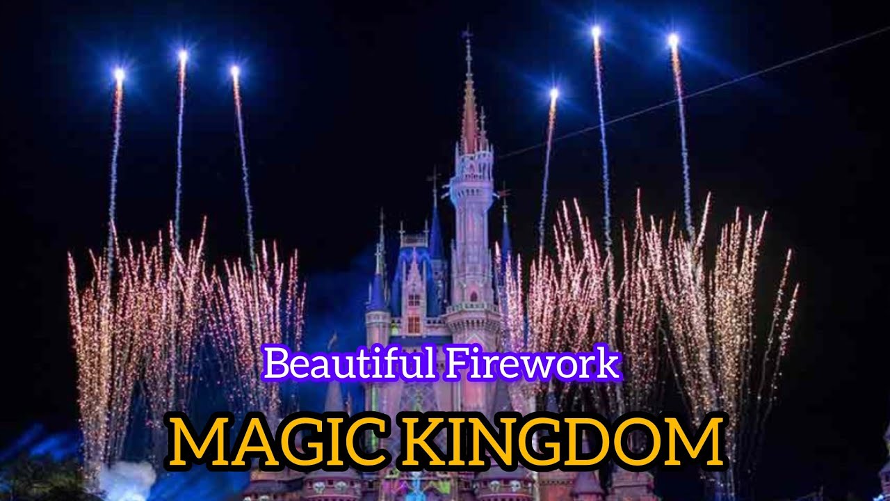 MAGIG KINGDOM.KEMBANG API SPESIAL DARI DISNEYLAND.  #magickingdom #disney #disneyland 