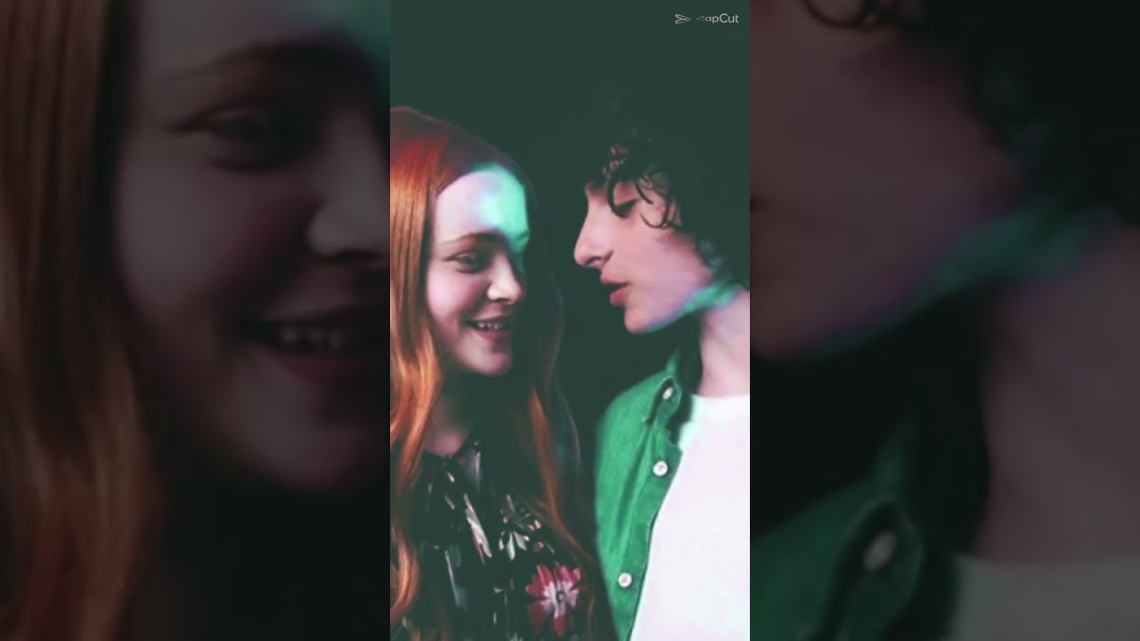 Sadie sink and Finn wolfhard❤️❤️❤️ #shorts #strangerthings
