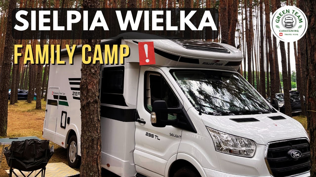 Sielpia Wielka kamperem – najlepszy kemping w Polsce? | Vlog + trasa rowerowa🚴 + SUP