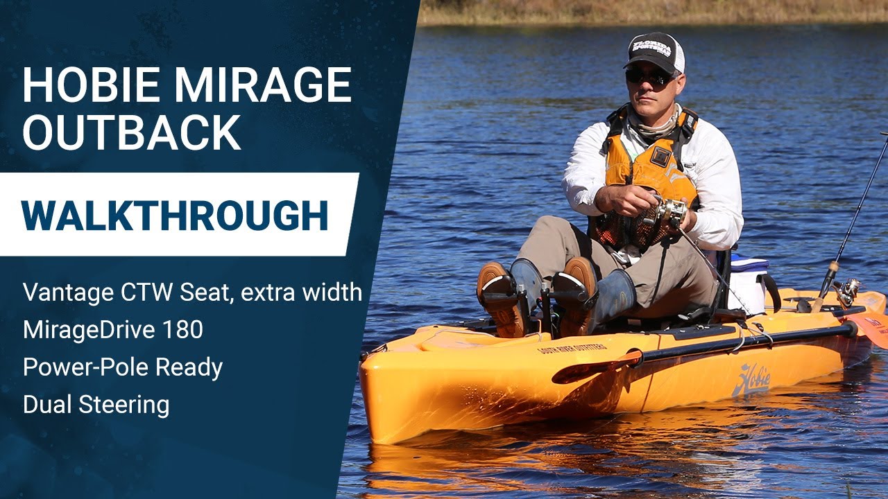 Hobie Mirage Outback Kayak Walkthrough: True All-Around, Feature-Filled Fishing Platform
