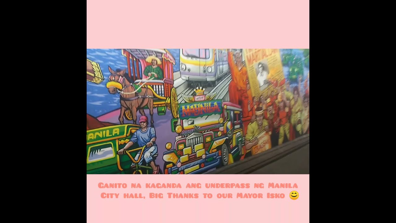 ANO NGA BANG MERON SA UNDERPASS NG MANILA CITY HALL ? 
