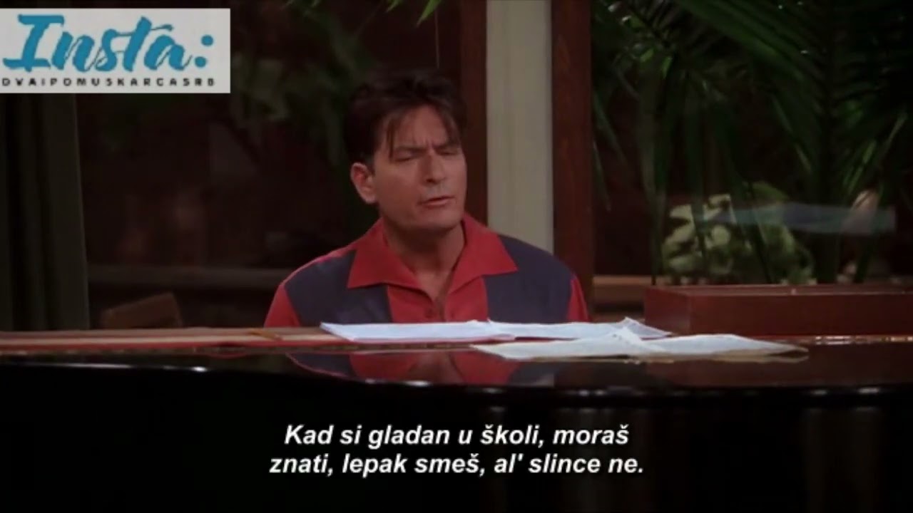Carli Sin stvara novu pesmu :D - dva i po muskarca serija -  najbolje scene iz serije