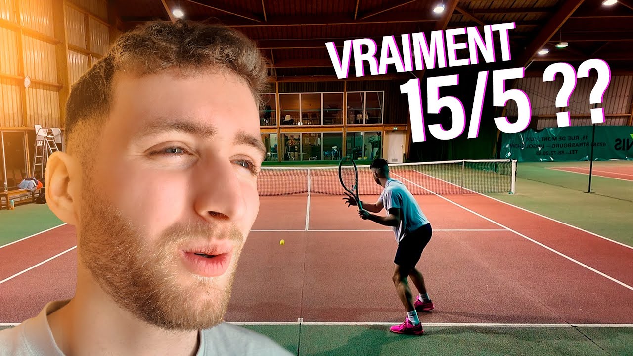 MON ADVERSAIRE DÉTRUIT LA BALLE | 15/3 vs 15/5 | TCM Goussainville | 1er Tour