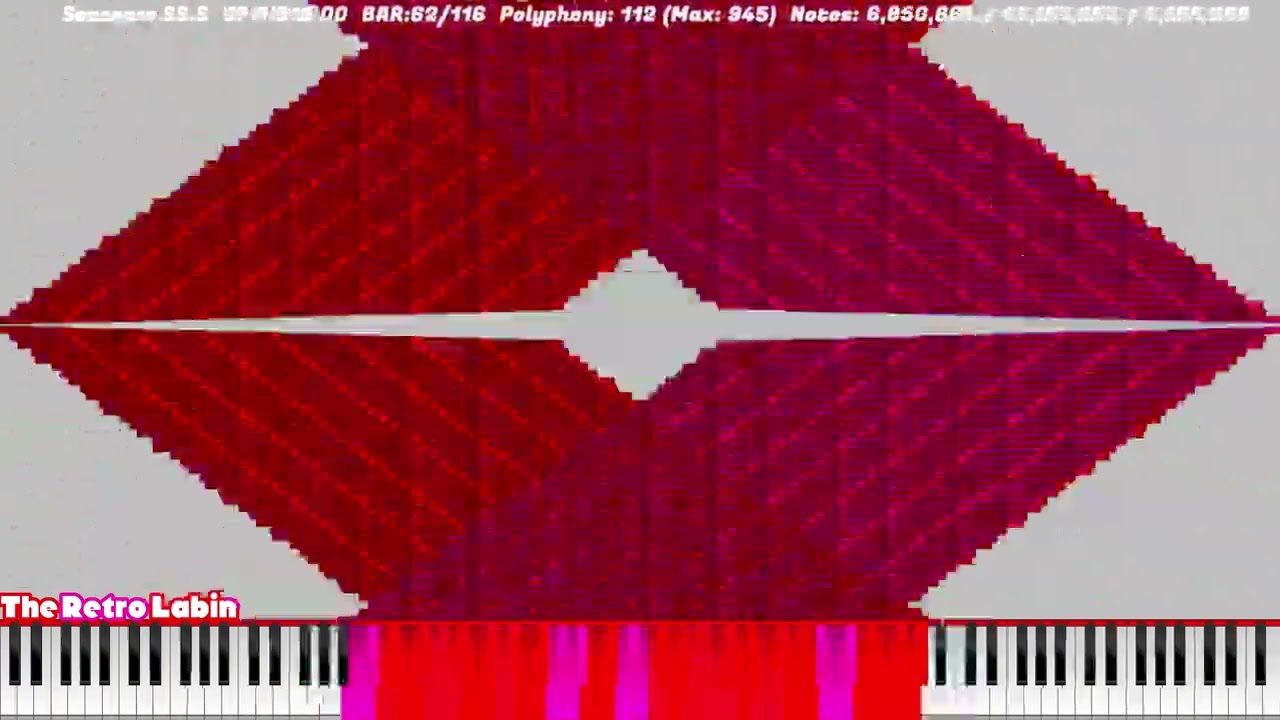 LOUD MIDI – Konnor's Noise Challenge V2 (512 Bpm Ver.) | 13.120 million notes | The Retro Labin