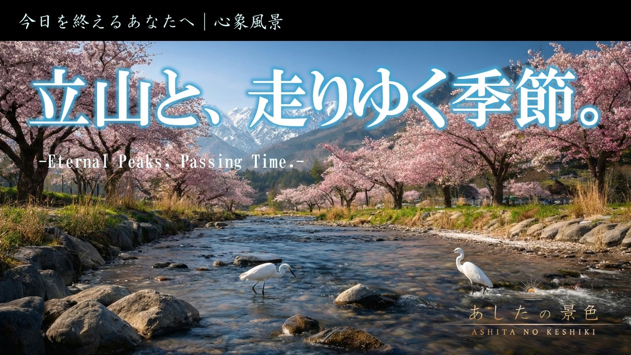 『時の鉄路 — 立山連峰と巡る四季の記憶』 | The Eternal Track: Four Seasons of Japan