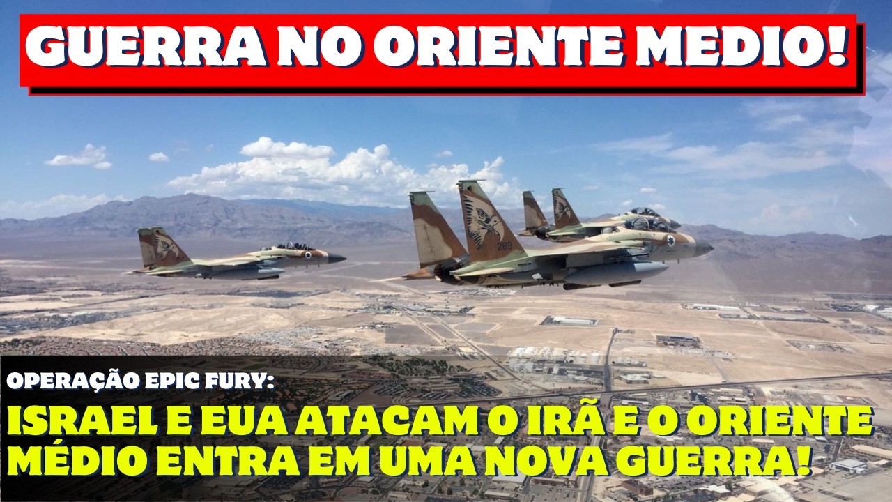Guerra no Oriente Médio: Israel e EUA Atacam o Irã!