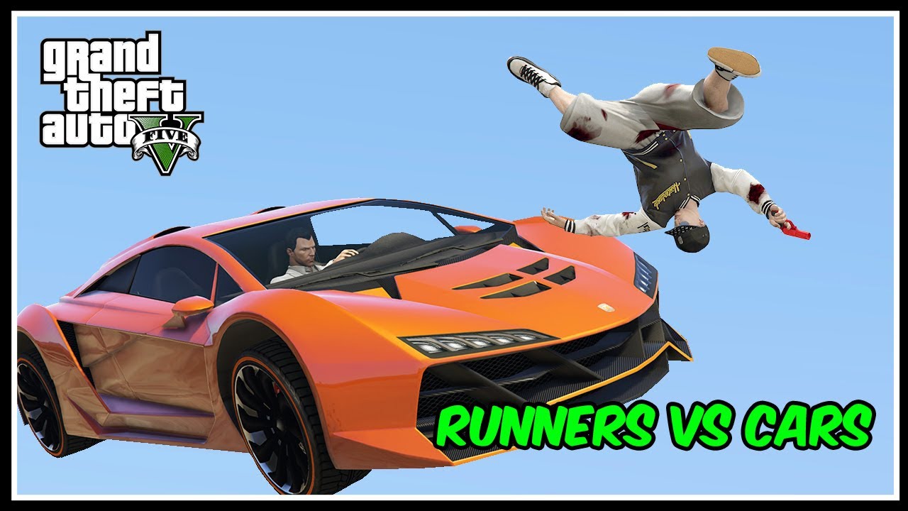 Next Level Fun Filled Cars Vs Runners 😂 - GTA5 ONLINE