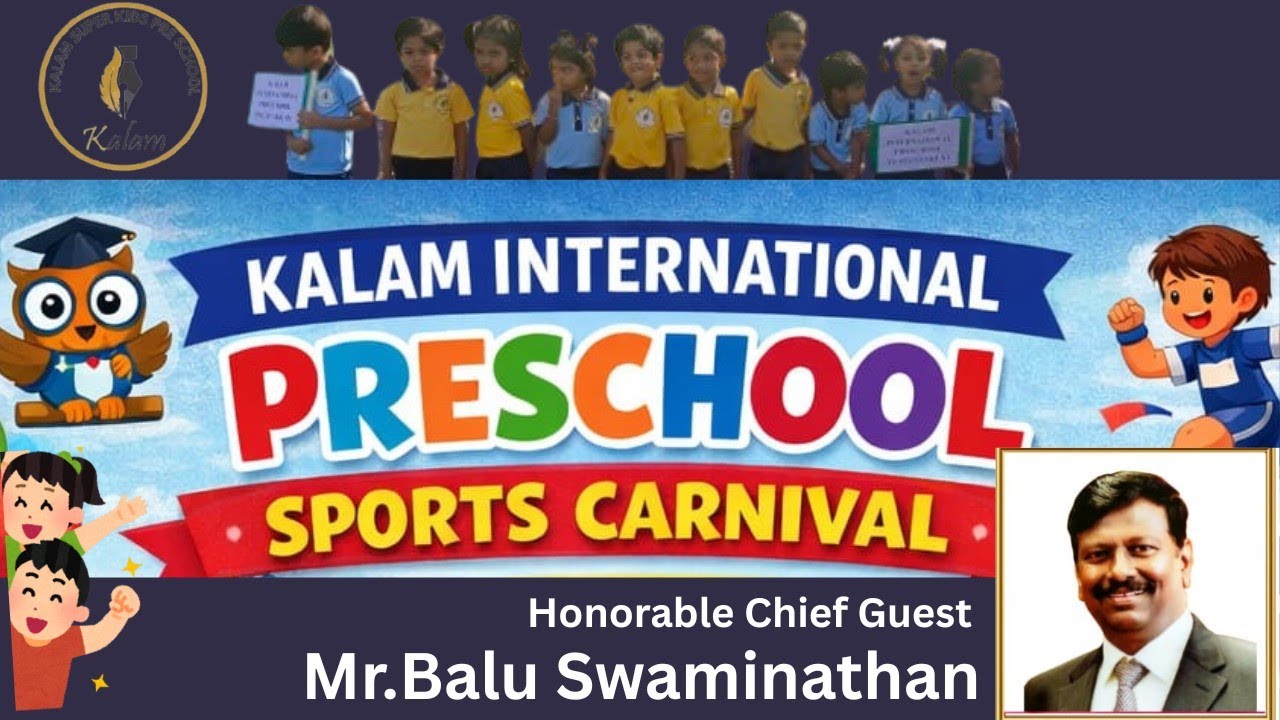 Sports day Celebration - Kalam International Preschool Chennai 