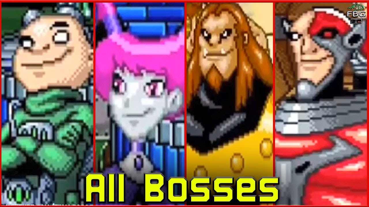 Teen Titans Gba All Bosses