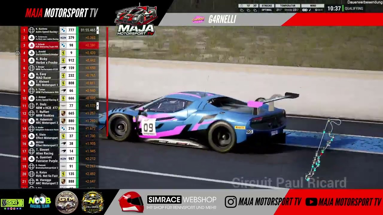 ACC | SlipStream Racing | 2026 Endurance Liga - Rennen 1 - 6h | Paul Ricard