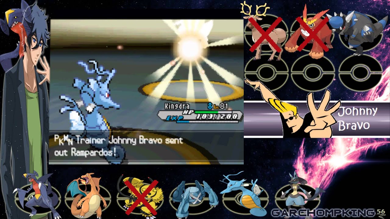 Pokemon White 2 Hack: Vs. Johnny Bravo
