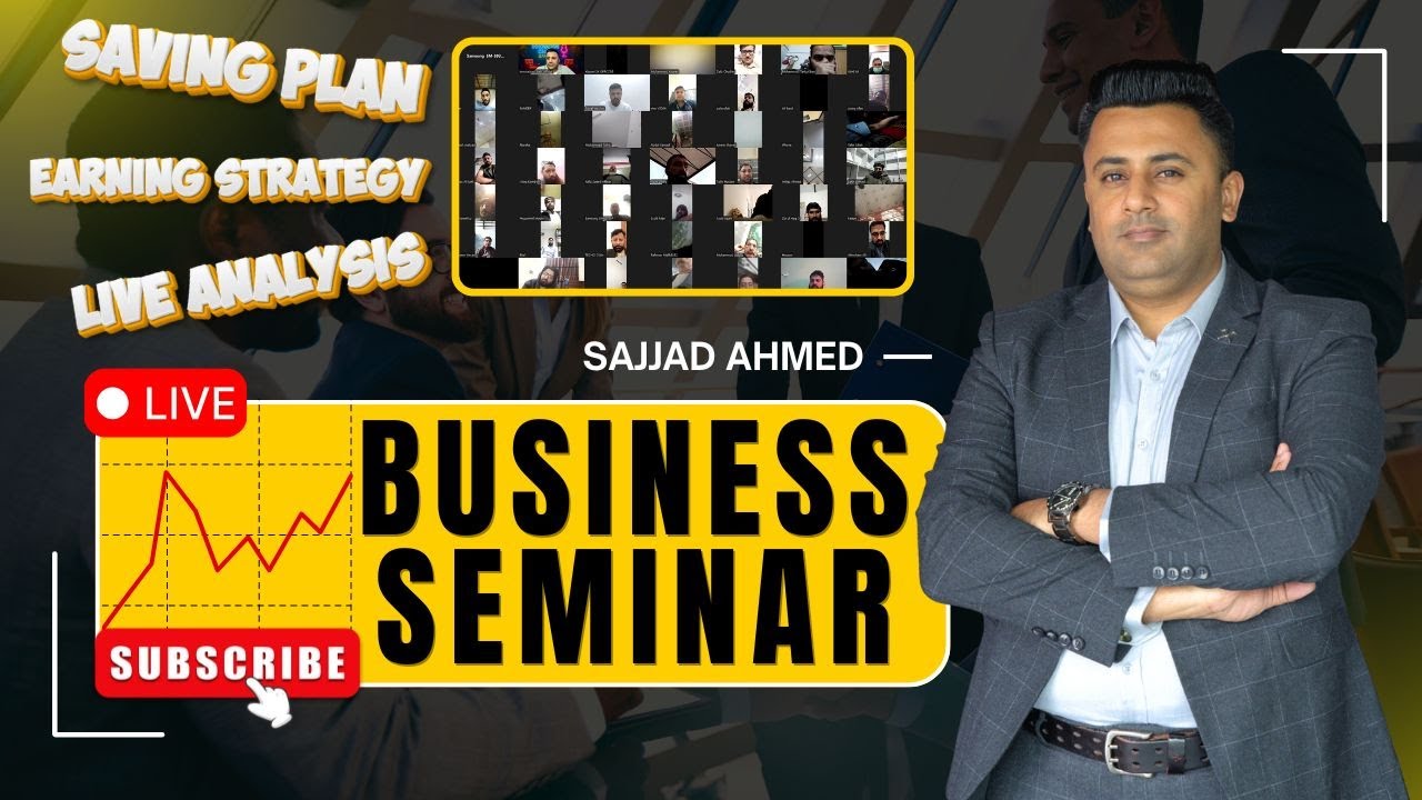 BUSINESS SEMINAR & SAVING PLAN in Urdu | Hindi | Punjabi &ndash; Sajjad Digital Ustad