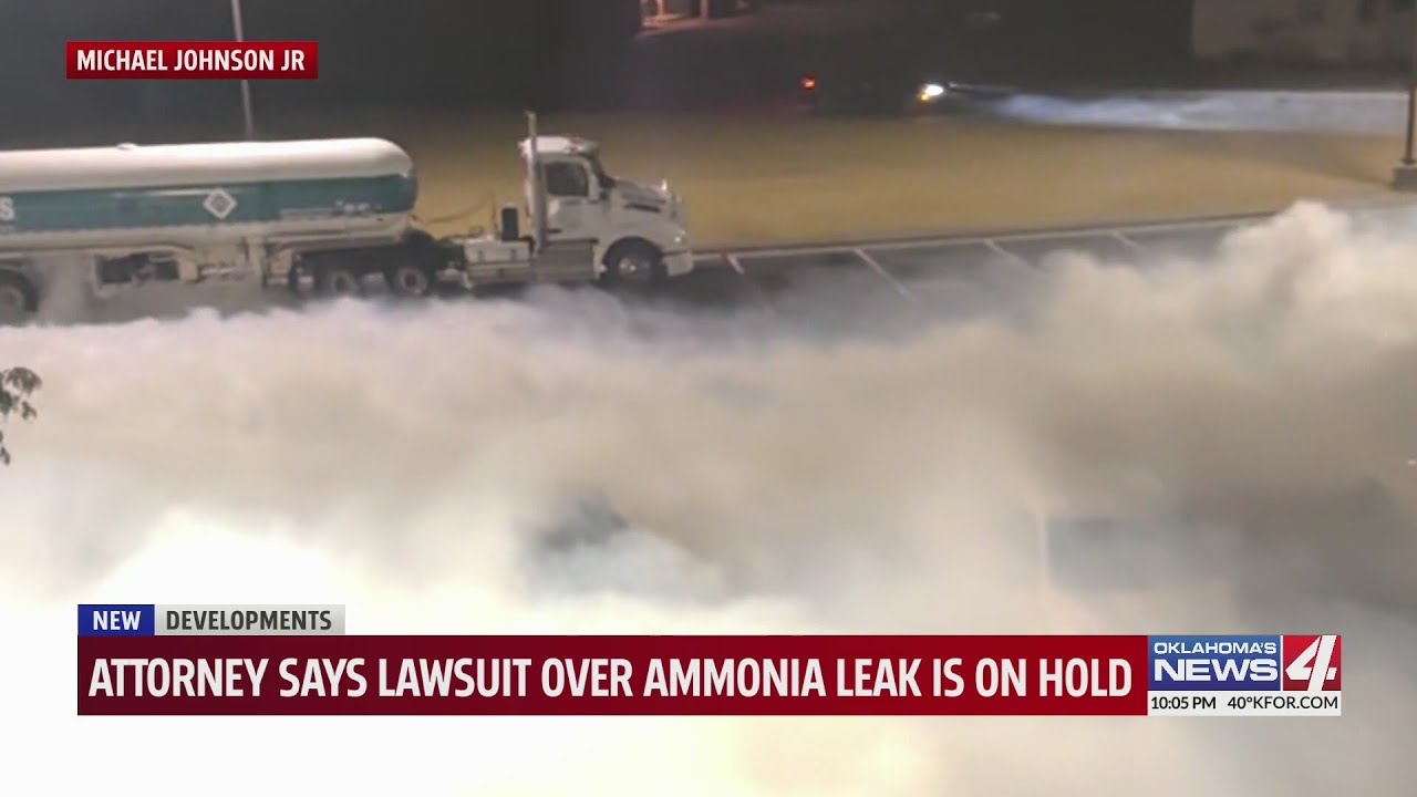 Attorney says lawsuit over ammonia leak is on hold