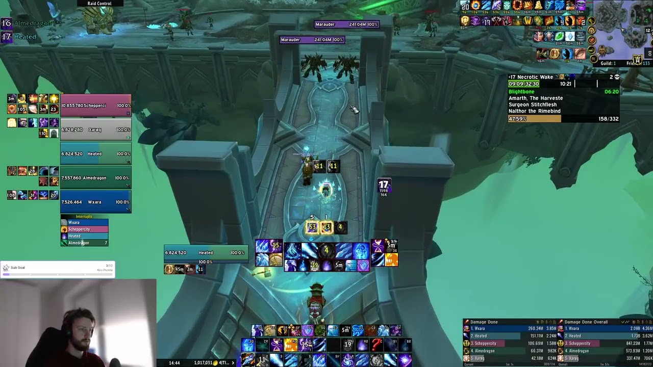 +17 Necrotic Wake I Frostfire Frost Mage