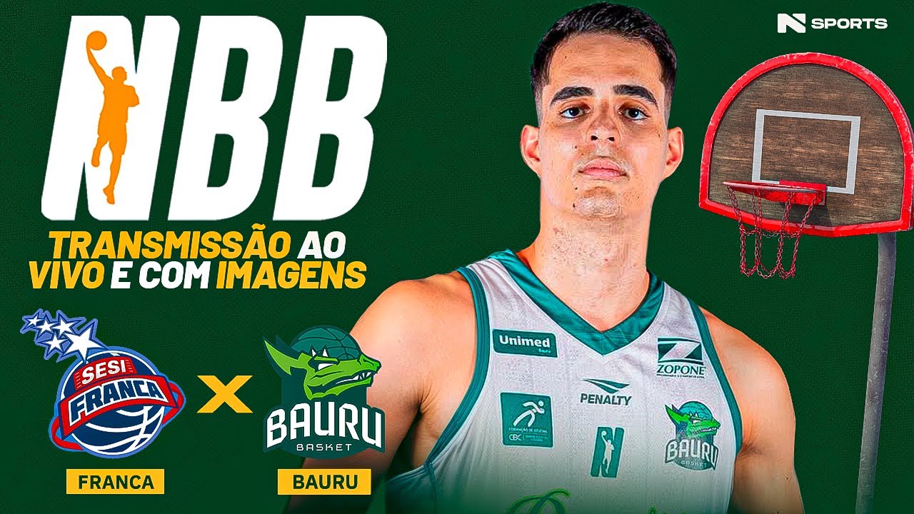 🔴 AO VIVO E COM IMAGENS | FRANCA X BAURU | NOVO BASQUETE BRASIL 2025/26