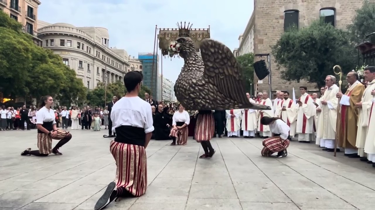 Ball de l'Àliga de la Ciutat de Barcelona · Processó de Corpus 2025