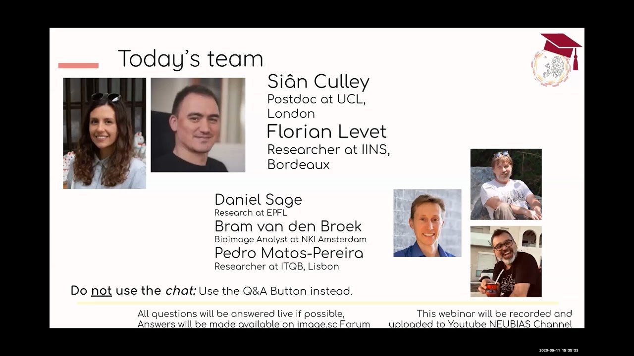 Analyzing and quantifying single-molecule localization microscopy data [NEUBIAS Academy@Home]Webinar