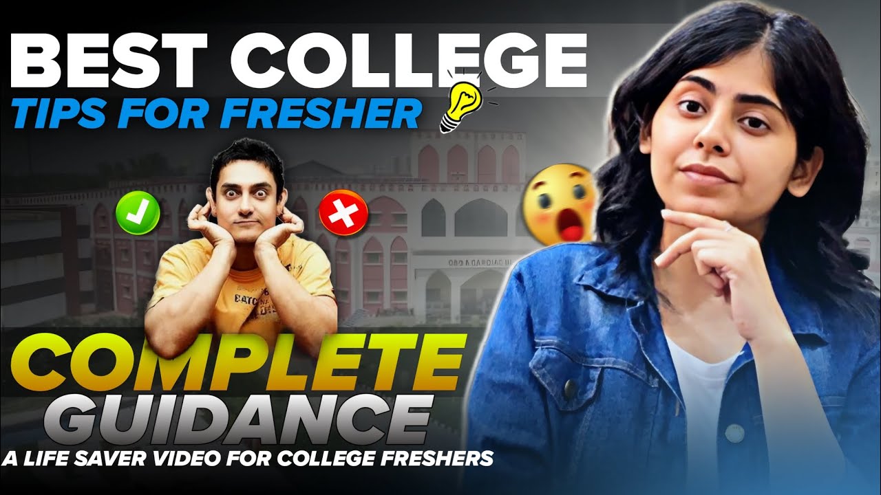 FIRST-YEAR COLLEGE SURVIVAL GUIDE (2024) | watch this🤯 before starting your college