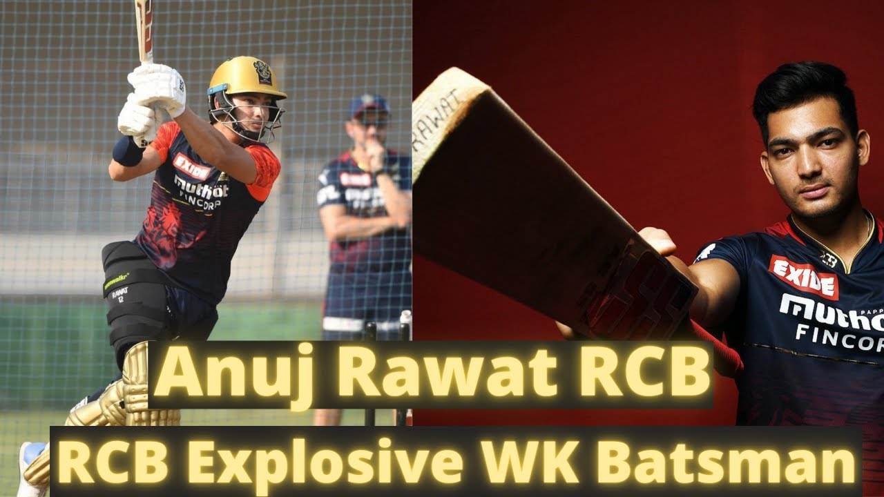 Anuj Rawat | Royal Challengers Bangalore Player | RCB Batsman | Batting