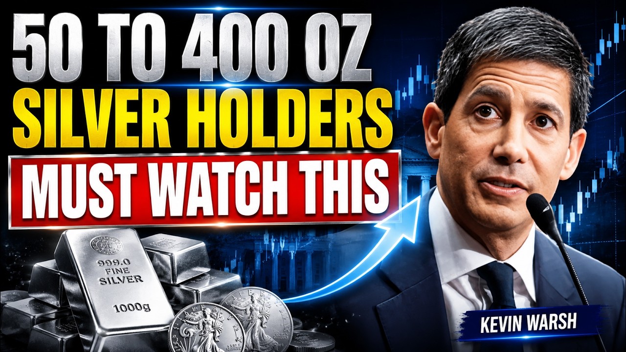 SILVER HOLDERS ARE THE TARGET! MONDAY COULD TRIGGER A MASSIVE SILVER BREAKOUT | KEVIN WARSH