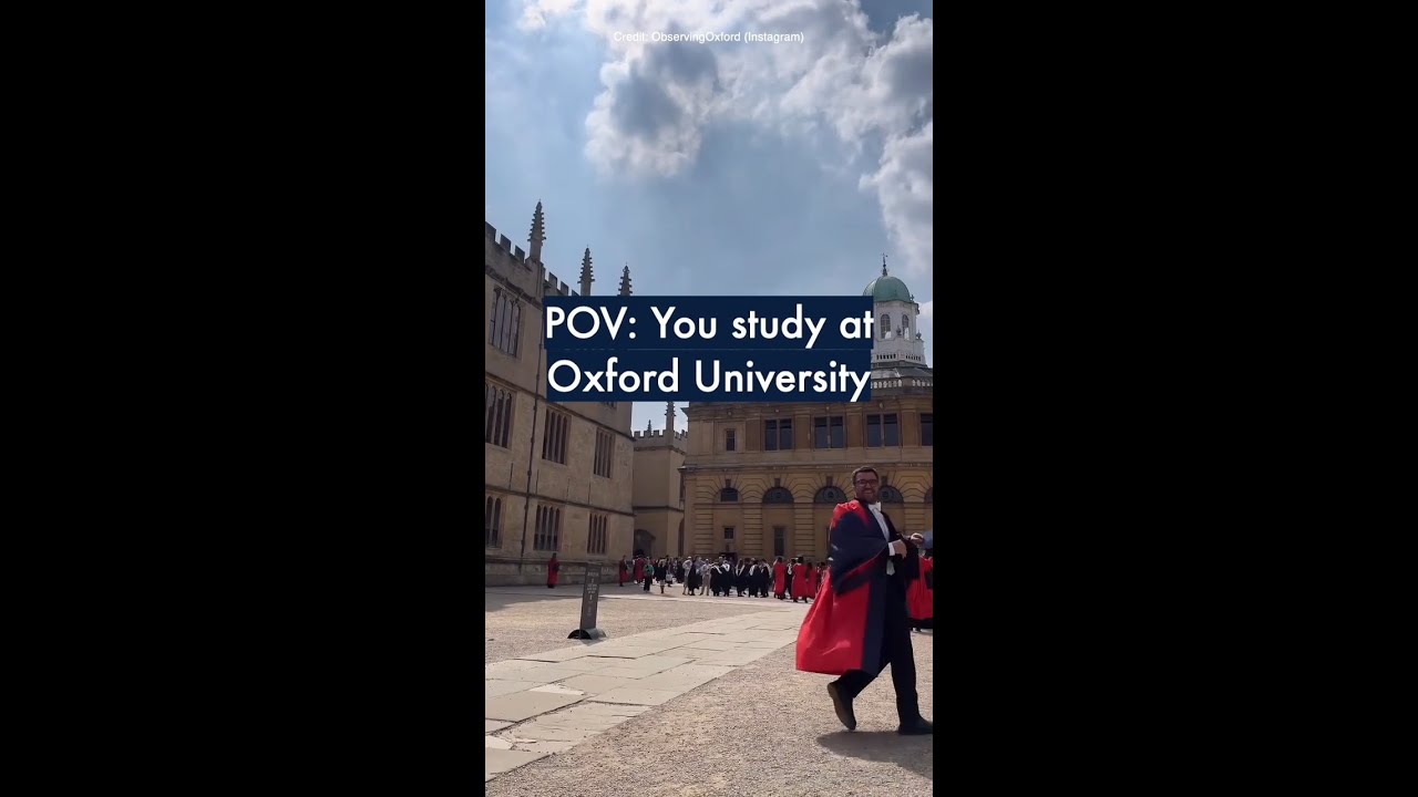 POV: You study at Oxford University 📚