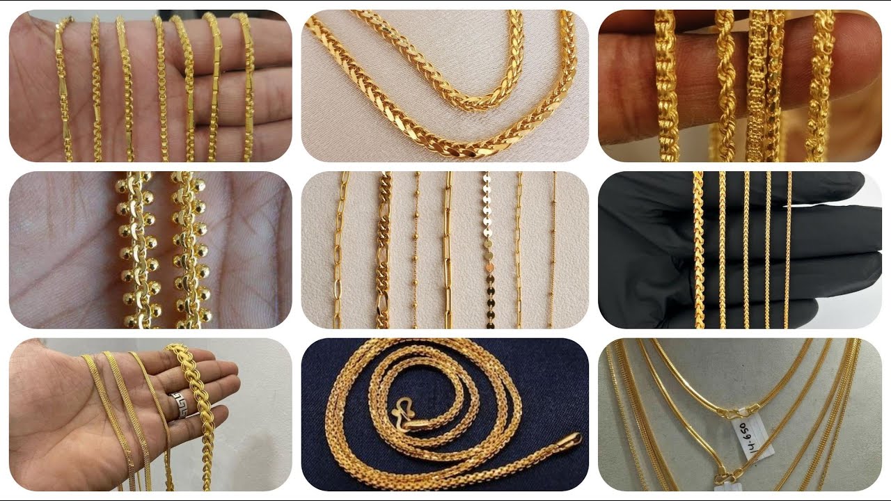 Latest Chain Design Collection,gold chain,chains designs