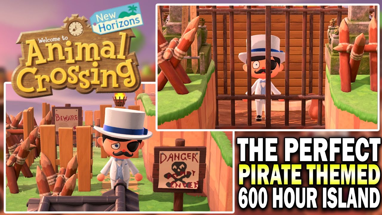 The Perfect Pirate Themed Island! 600+ Hours! Animal Crossing New Horizons 5-Star Island Tour