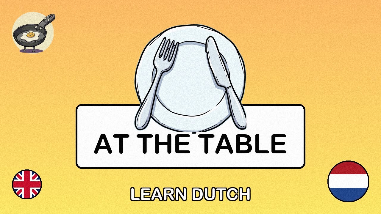 🇬🇧→🇳🇱 Learn Dutch - Ordering at a Restaurant