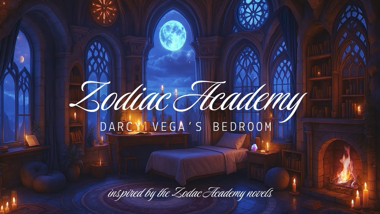 Darcy Vega&rsquo;s Bedroom | Zodiac Academy-Inspired Ambience & Relaxing Magic Soundscape