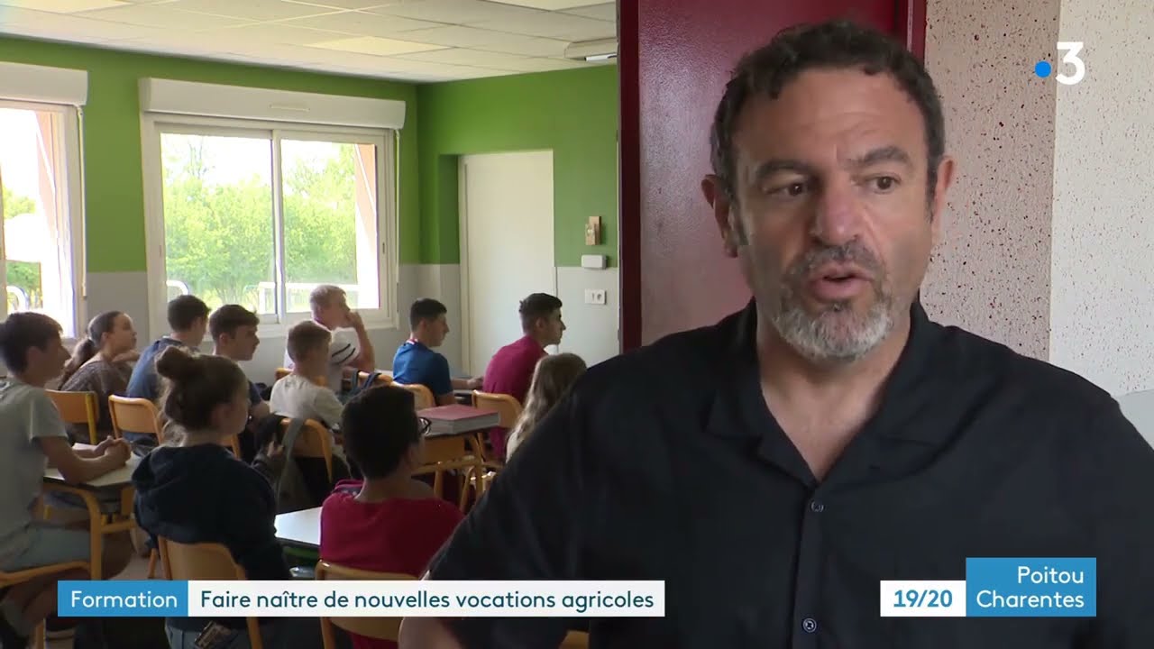 reportage France 3 mfr la péruse juin 2023