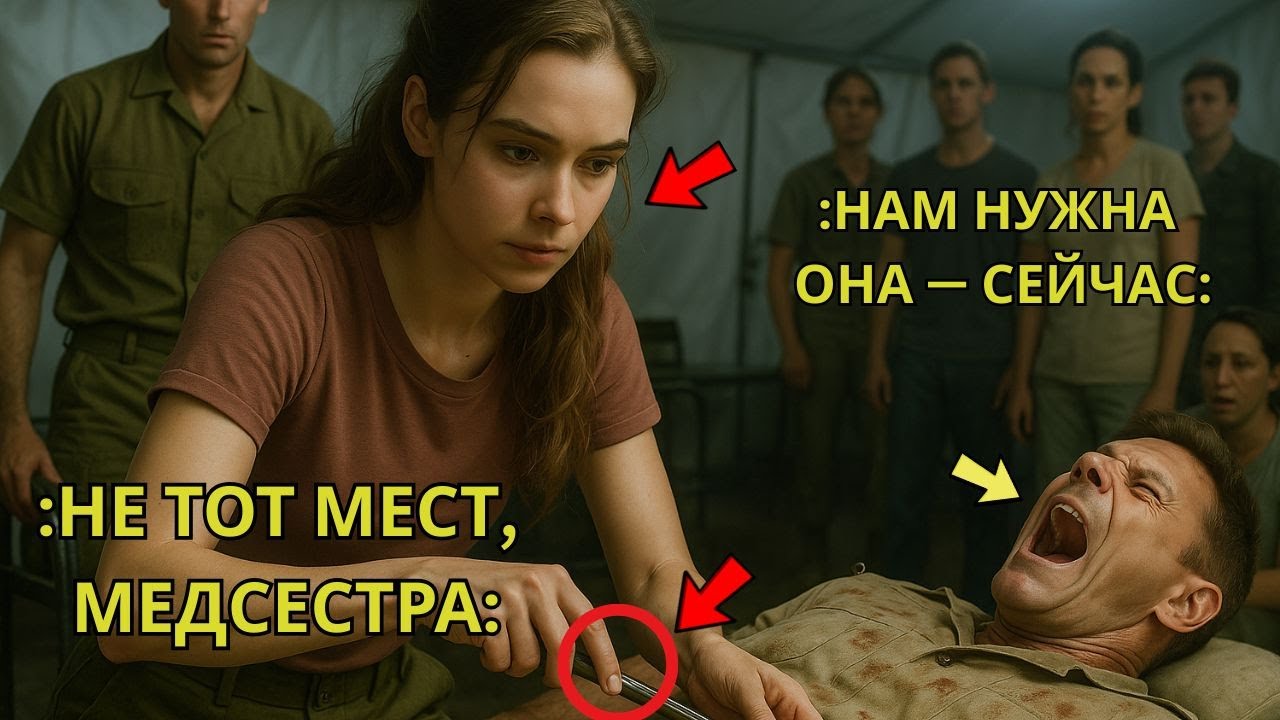 Никто не знал, что девушка из медицинской палатки — военный медик, пока засада не обернулась кровью