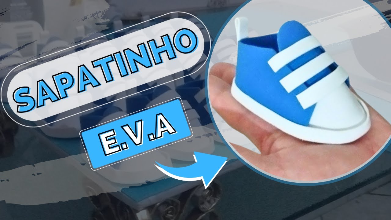 Sapatinho em EVA - DIY