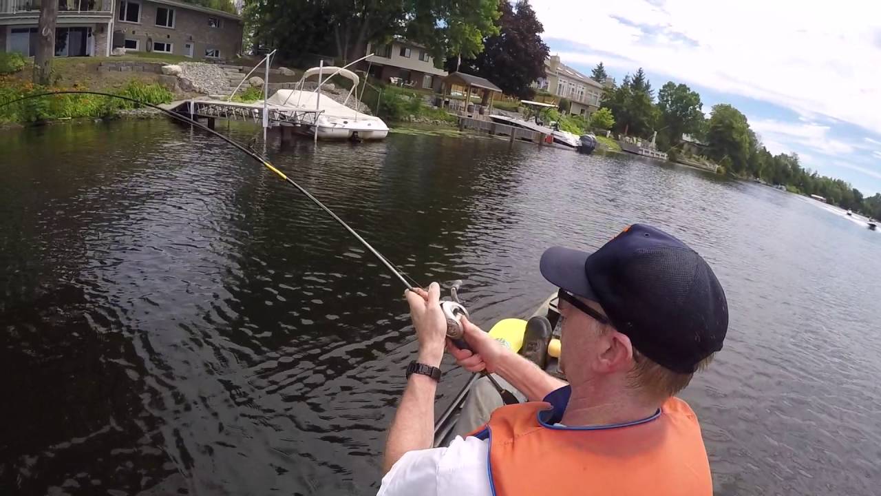 Kayak Fishing on the Rideau River