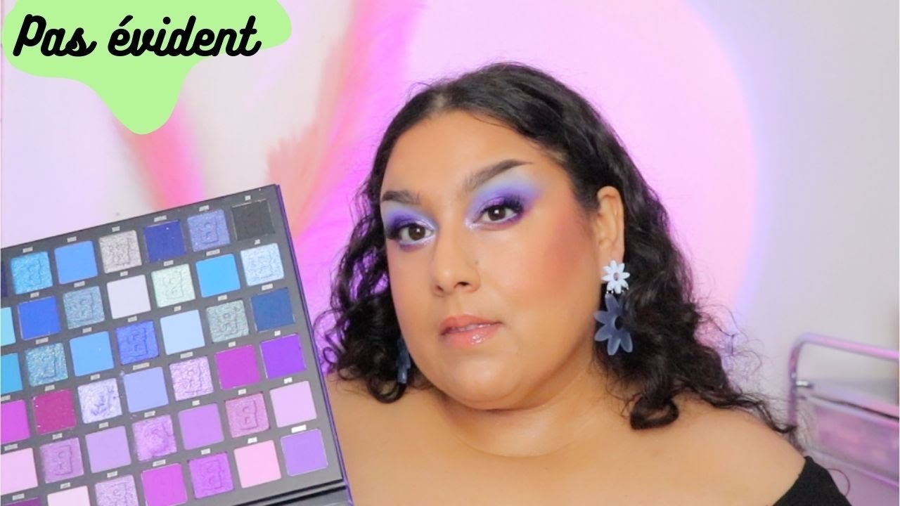 Je teste la Midnight palette de Beauty bay \ nouveautés makeup GRWM