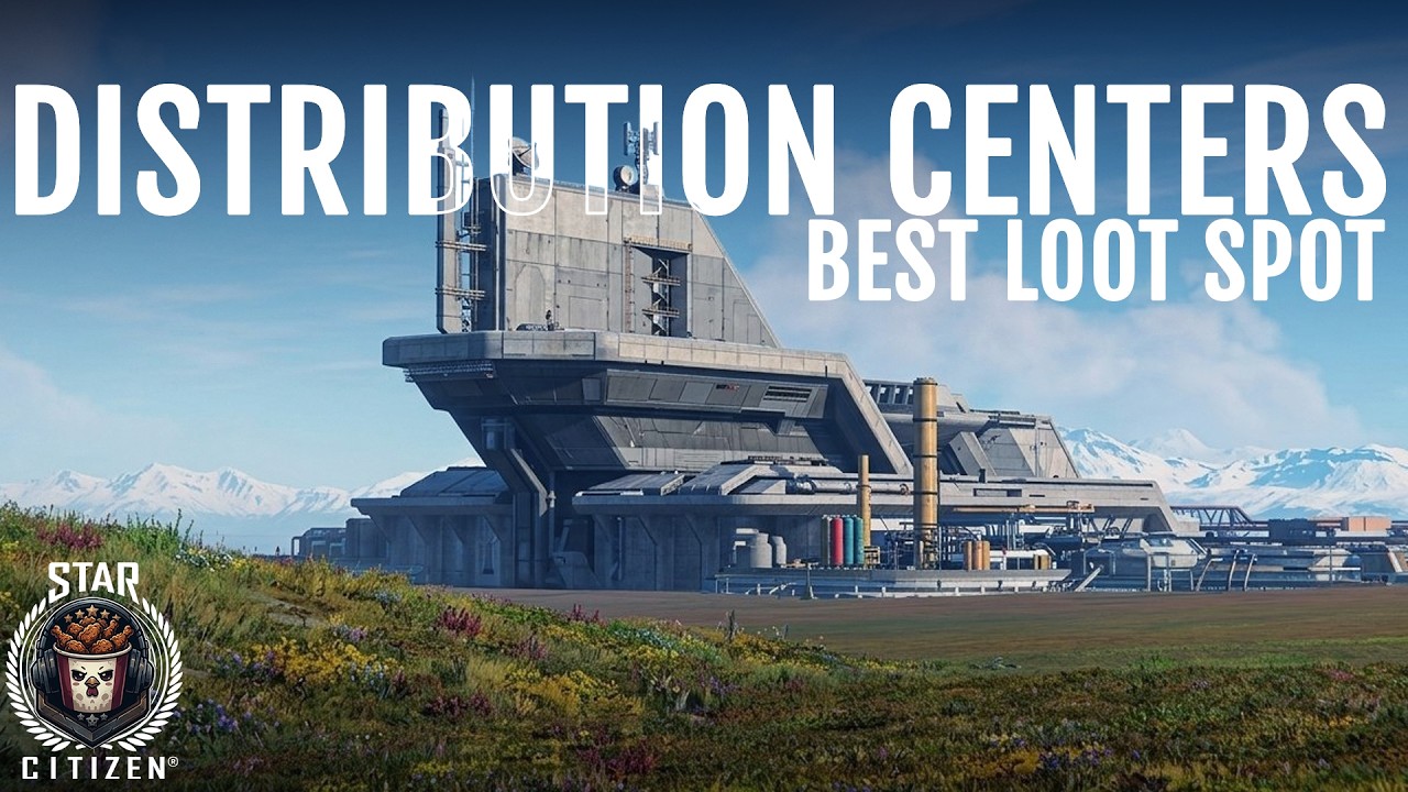 Распределительные центры &mdash; лучшее место для фарма лута в Star Citizen 4.10.1