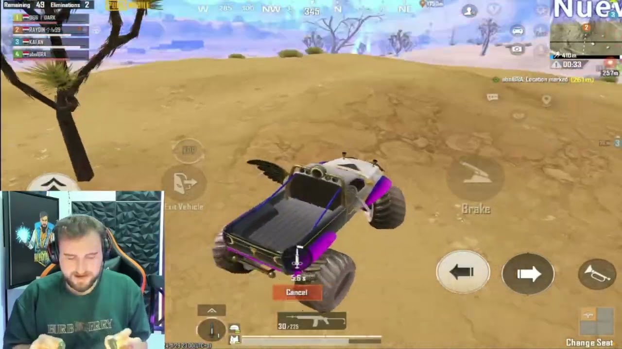 رايدن بطولة ببجي موبايل العرب يلعب ع طريقته الخاصه والنهاية #pubgmobile