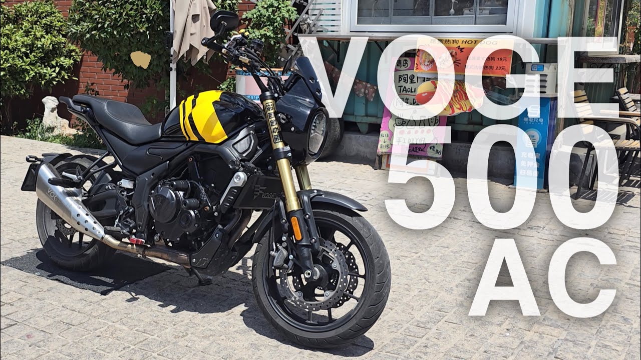 VOGE 500AC 2021 года — очень комфортный обзор (на английском языке)