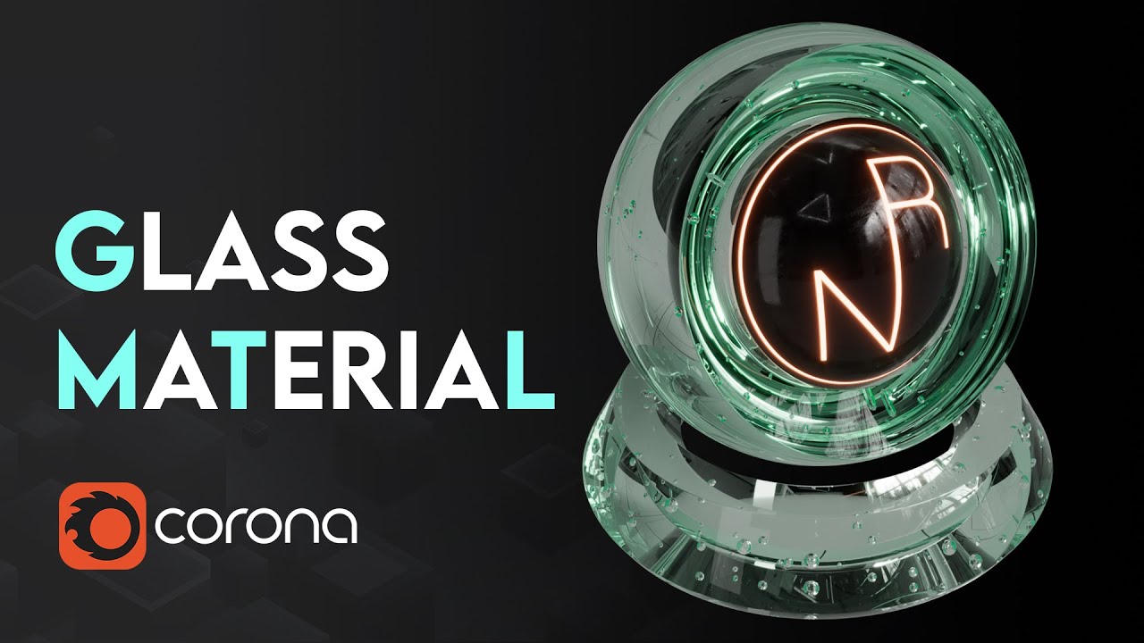 3ds Max Corona Renderer Realistic Glass Material Step-by-Step Tutorial