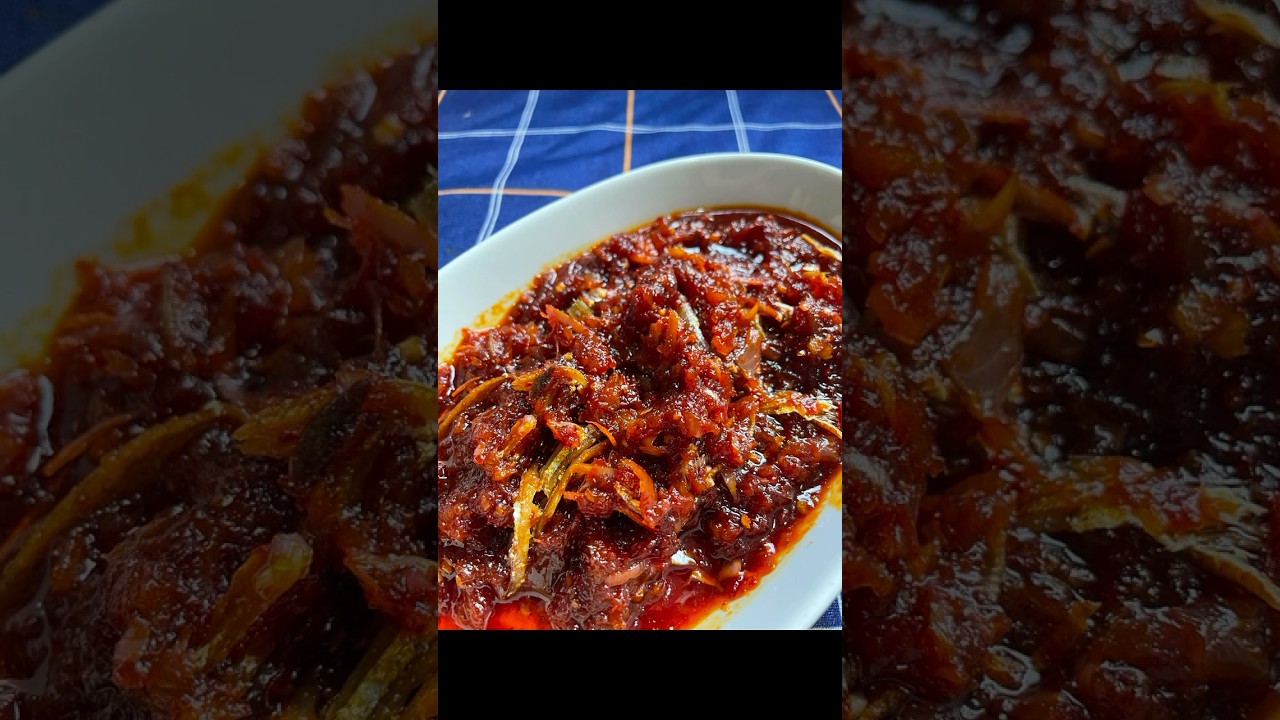 sambal bilis bunga kantan #food #cooking #easyrecipe