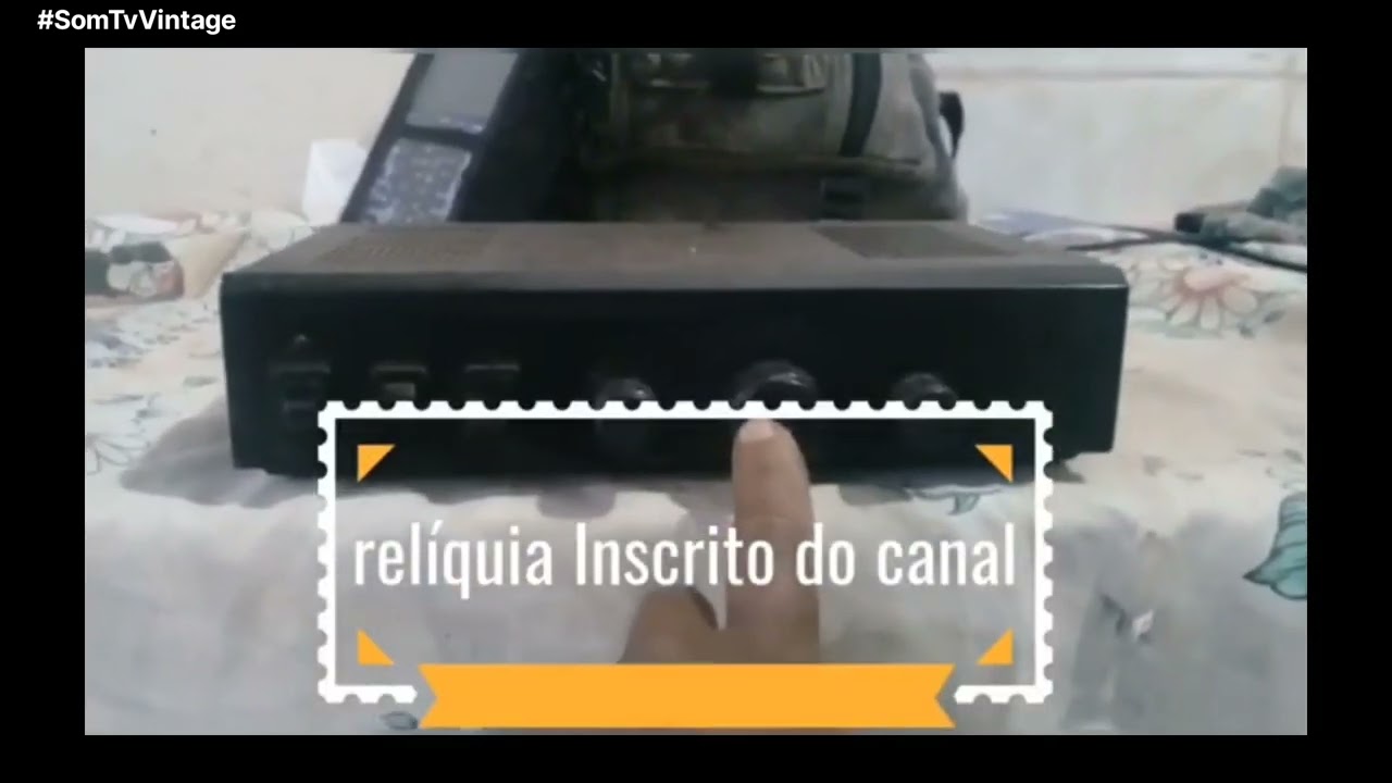 Esse Receptor de Parabolica é das Antigas | Analógico usava botões Manuais Sem controle Remoto 