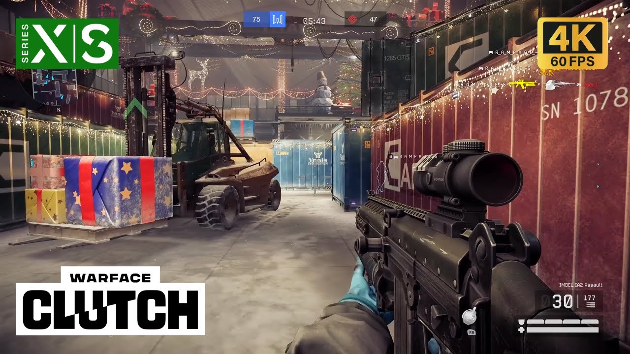 Warface: Clutch [Xbox Series X] Gameplay IMBEL IA2 Assault (No Commentary)