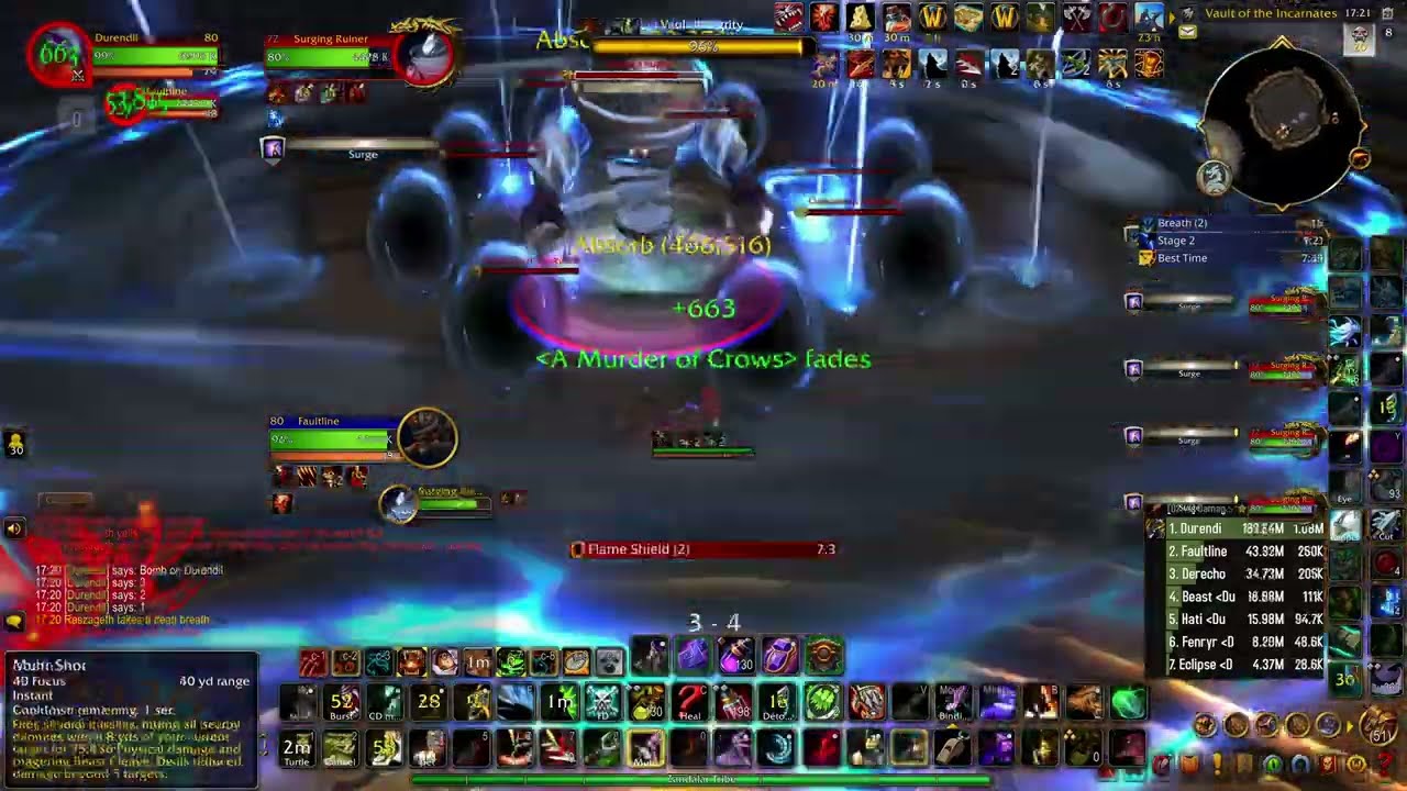 Hunter solo - Durendil vs Raszageth Mythic