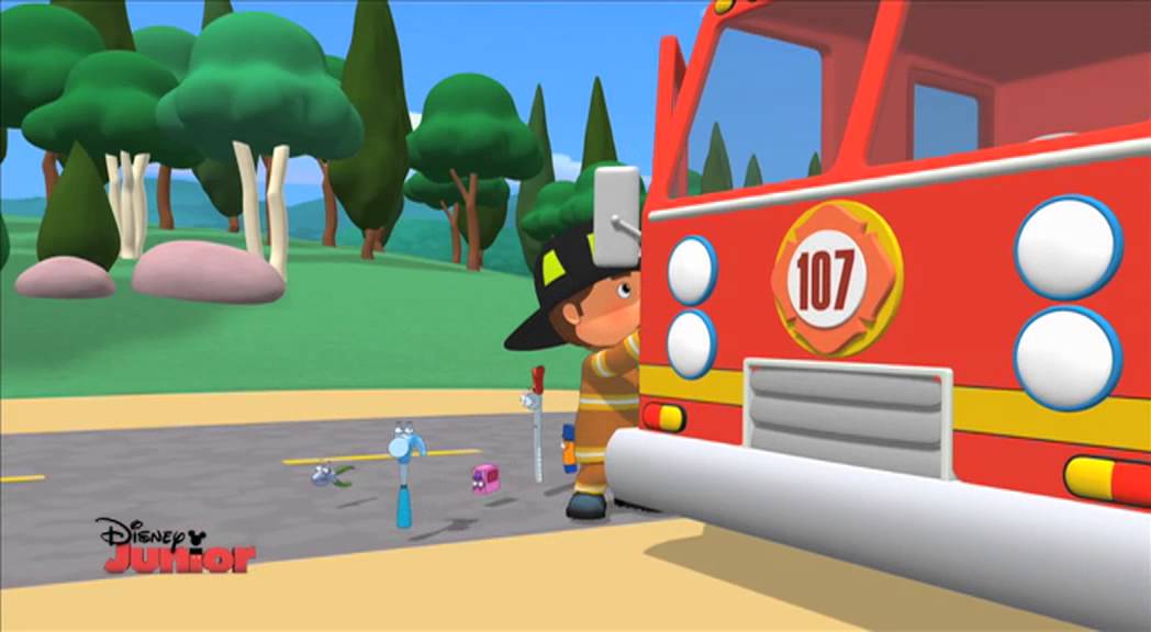 Handy Manny | Fire Fighter Manny | @disneykids