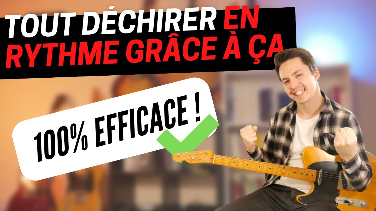L'ASTUCE qui va régler vos PROBLÈMES de RYTHME : 100% EFFICACE !