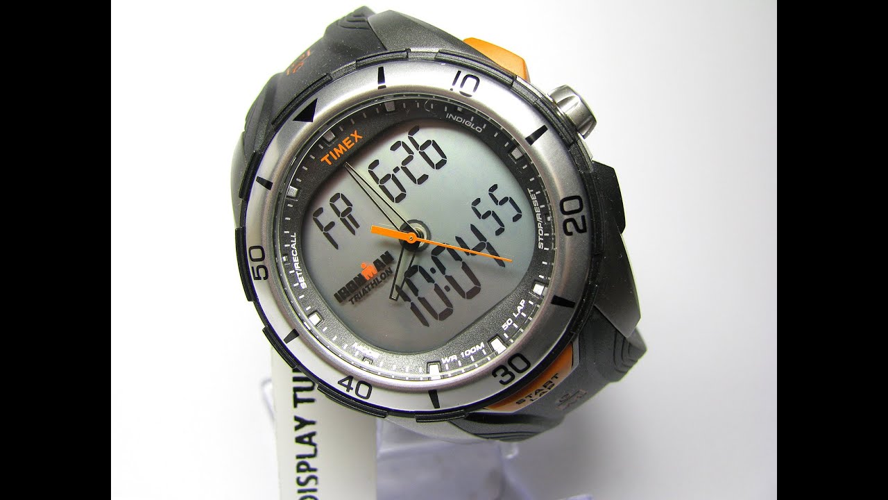 Timex Ironman T5K402 50 Lap Dual Tech Sports Watch